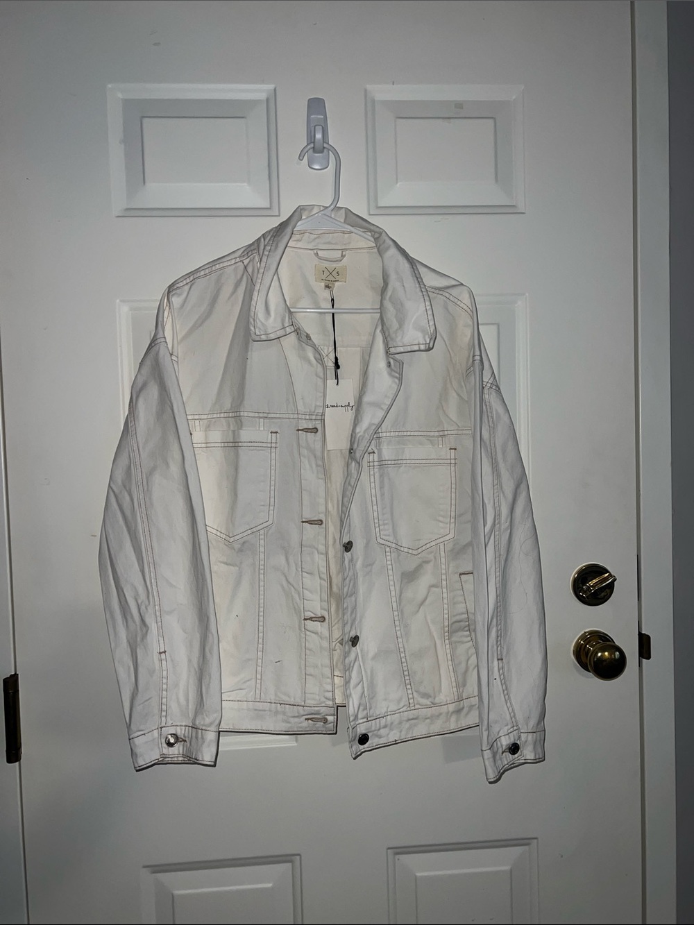 thread and supply NBW - White Denim Jacket